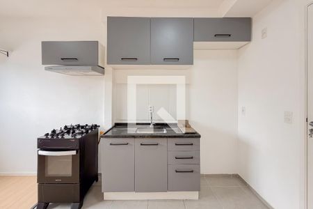 Cozinha e Área de Serviço de apartamento para alugar com 1 quarto, 25m² em Sé, São Paulo