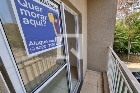 Varanda de apartamento para alugar com 2 quartos, 50m² em Distrito de Bonfim Paulista, Ribeirão Preto