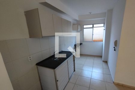 Cozinha  de apartamento para alugar com 2 quartos, 50m² em Jardim Heitor Rigon, Ribeirão Preto