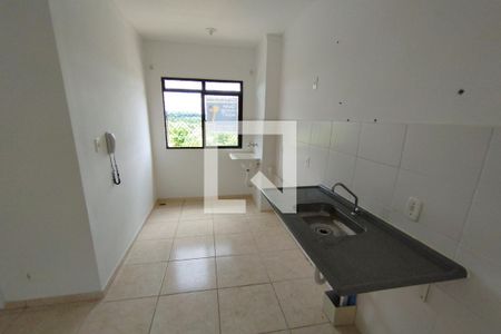 Cozinha - Lavanderia de apartamento para alugar com 2 quartos, 50m² em Jardim Aeroporto, Ribeirão Preto