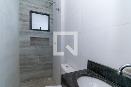 Banheiro de apartamento para alugar com 1 quarto, 26m² em Chácara Belenzinho, São Paulo