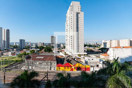 Vista Sala de apartamento à venda com 3 quartos, 66m² em Barra Funda, São Paulo