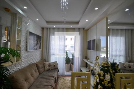 Sala de apartamento para alugar com 3 quartos, 47m² em Moquetá, Nova Iguaçu