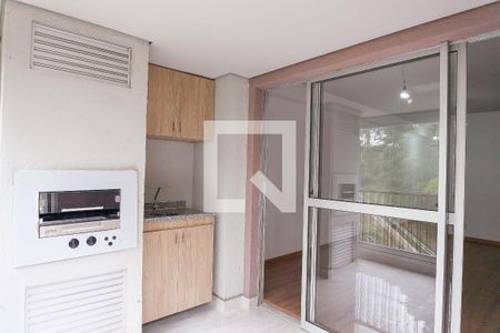 Varanda gourmet de apartamento à venda com 3 quartos, 120m² em Residencial Felice, Nova Lima