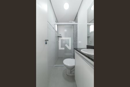 Banheiro de apartamento à venda com 1 quarto, 33m² em Vila Gumercindo, São Paulo