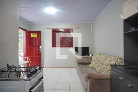 Sala/Cozinha de casa à venda com 1 quarto, 60m² em Canudos, Novo Hamburgo
