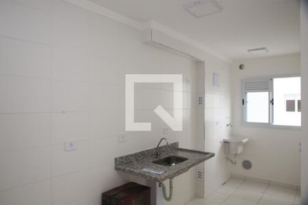 Cozinha  de apartamento para alugar com 2 quartos, 51m² em Aviação, Praia Grande