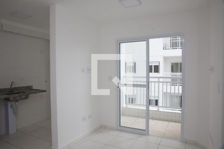 Sala de apartamento para alugar com 2 quartos, 51m² em Aviação, Praia Grande