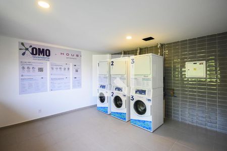 Apartamento à venda com 39m², 2 quartos e 1 vaga Apartamento à venda com 39m², 2 quartos e 1 vagaLavanderia