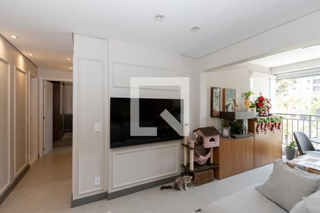 Sala de apartamento à venda com 2 quartos, 67m² em Santo Amaro, São Paulo