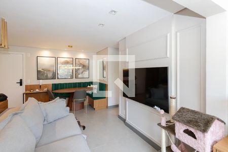 Sala de apartamento à venda com 2 quartos, 67m² em Santo Amaro, São Paulo