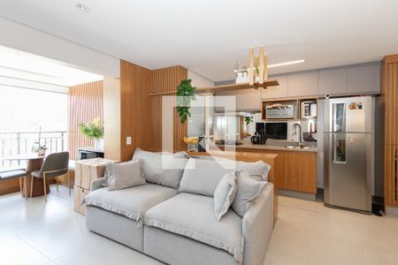 Sala de apartamento à venda com 2 quartos, 67m² em Santo Amaro, São Paulo