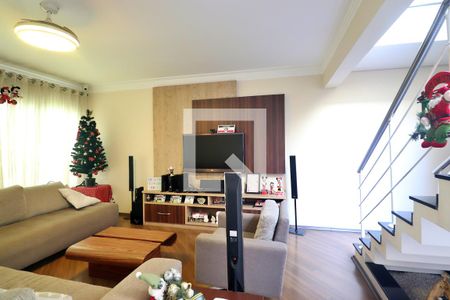 Sala de casa para alugar com 3 quartos, 198m² em Campestre, Santo André