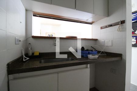 Sala/Cozinha de apartamento para alugar com 1 quarto, 66m² em Vila Nova Conceição, São Paulo