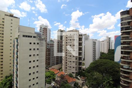 Vista da Varanda de apartamento para alugar com 1 quarto, 66m² em Vila Nova Conceição, São Paulo