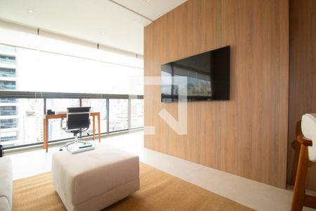 Sala de apartamento à venda com 1 quarto, 44m² em Jardins, São Paulo