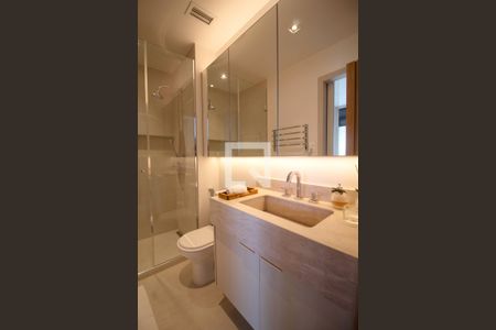 Apartamento à venda com 44m², 1 quarto e 1 vaga Apartamento à venda com 44m², 1 quarto e 1 vagaBanheiro da Suíte