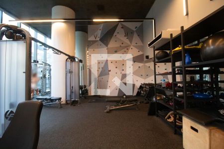 Apartamento à venda com 44m², 1 quarto e 1 vaga Apartamento à venda com 44m², 1 quarto e 1 vagaÁrea comum - Academia