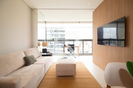 Sala de apartamento à venda com 1 quarto, 44m² em Jardins, São Paulo