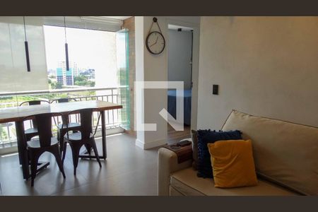 Sala de apartamento à venda com 2 quartos, 46m² em Vila Osasco, Osasco