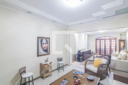 Sala de casa à venda com 3 quartos, 380m² em Vila Assunção, Santo André