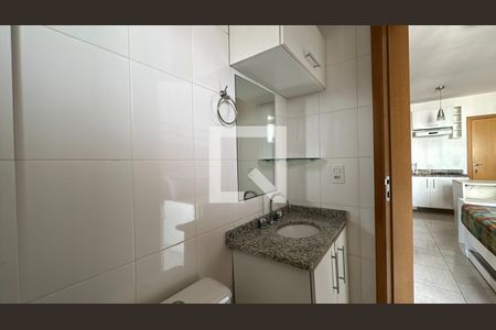 Studio para alugar com 27m², 1 quarto e sem vaga Studio para alugar com 27m², 1 quarto e sem vagaBanheiro