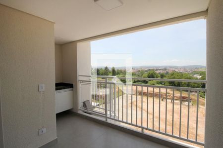 Varanda gourmet de apartamento para alugar com 2 quartos, 63m² em Jardim Europa, Votorantim