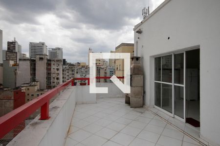 Studio para alugar com 27m², 1 quarto e sem vagaChurrasqueira