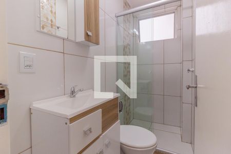 Banheiro de apartamento para alugar com 1 quarto, 32m² em Centro, Novo Hamburgo