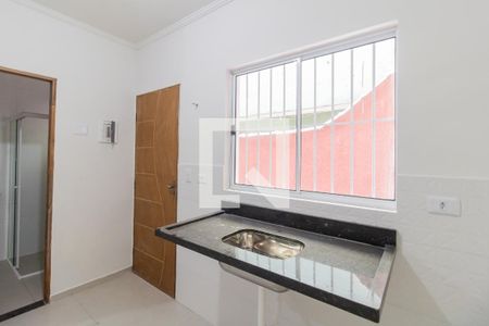 Cozinha de casa para alugar com 1 quarto, 22m² em Vila Paulistania, São Paulo