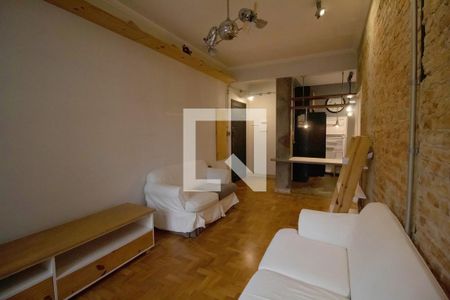 Sala de apartamento para alugar com 1 quarto, 57m² em Paraíso, São Paulo