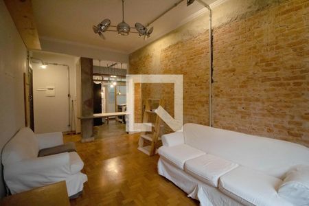 Sala de apartamento para alugar com 1 quarto, 57m² em Paraíso, São Paulo