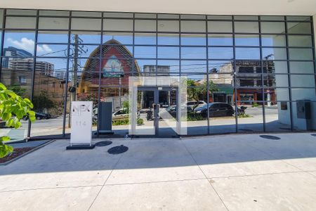 Studio para alugar com 33m², 1 quarto e sem vagaFachada e portaria