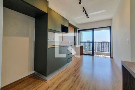 sala cozinha de kitnet/studio para alugar com 1 quarto, 33m² em Ipiranga, São Paulo