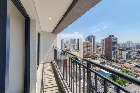 varanda de kitnet/studio para alugar com 1 quarto, 33m² em Ipiranga, São Paulo