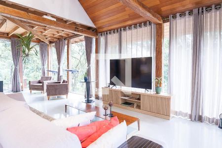 sala de casa de condomínio à venda com 3 quartos, 600m² em Passárgada, Nova Lima