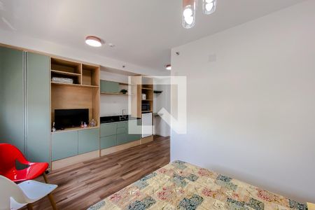 Sala/Quarto de kitnet/studio à venda com 1 quarto, 26m² em Belenzinho, São Paulo
