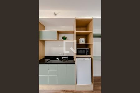 Studio à venda com 26m², 1 quarto e sem vagaCozinha