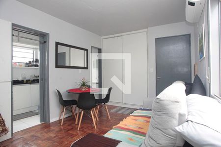 Studio - Sala/Quarto de kitnet/studio para alugar com 1 quarto, 30m² em São João, Porto Alegre