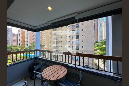 Studio para alugar com 25m², 1 quarto e sem vagaSacada