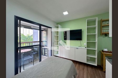 Studio para alugar com 25m², 1 quarto e sem vagaQuarto