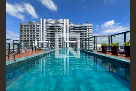 Studio para alugar com 25m², 1 quarto e sem vagaPiscina