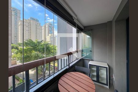 Studio para alugar com 25m², 1 quarto e sem vagaSacada