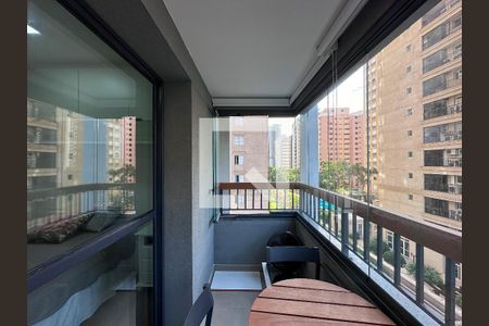 Studio para alugar com 25m², 1 quarto e sem vagaSacada