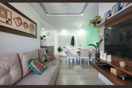 Sala de apartamento à venda com 2 quartos, 65m² em S, Santo André