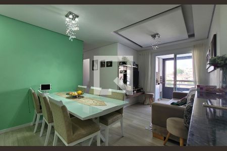 Sala de apartamento à venda com 2 quartos, 65m² em S, Santo André