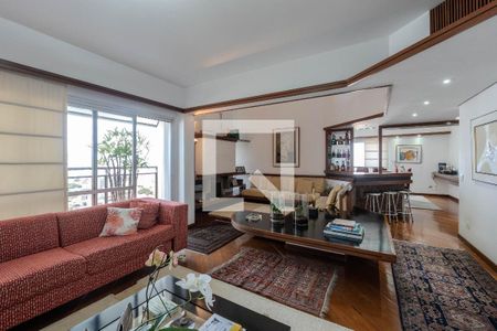 Sala de apartamento à venda com 4 quartos, 464m² em Morro dos Ingleses, São Paulo
