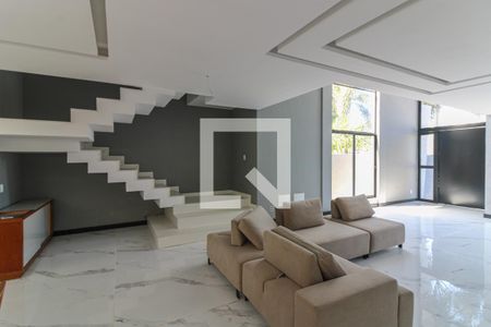 Sala de casa de condomínio à venda com 4 quartos, 450m² em Recreio dos Bandeirantes, Rio de Janeiro