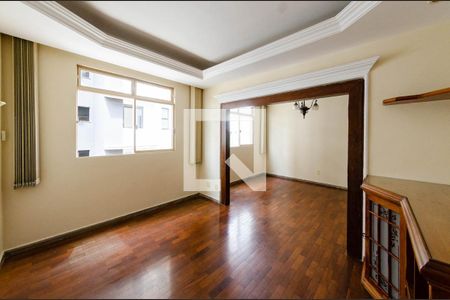 Sala de apartamento à venda com 3 quartos, 120m² em Grajaú, Belo Horizonte