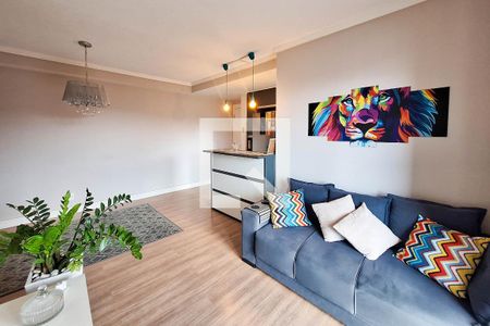 Sala de apartamento para alugar com 3 quartos, 74m² em Maria Paula, São Gonçalo